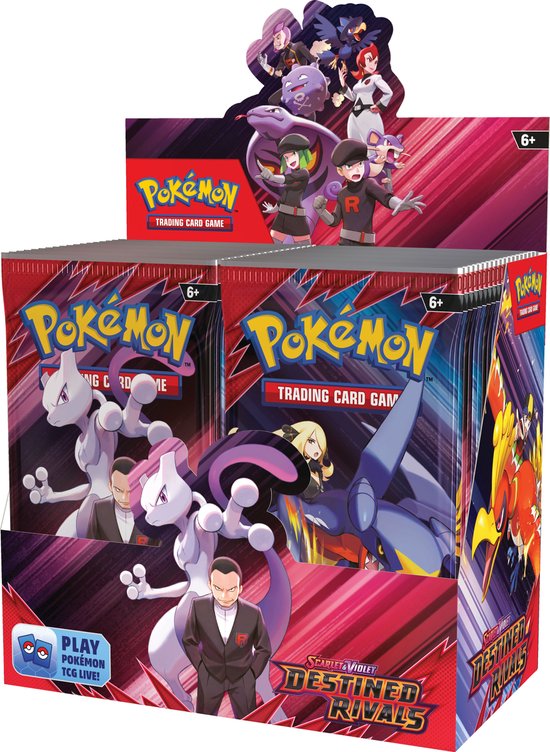 Pokémon SV10 Destined Rivals - Booster Display - Pokémon Kaarten - Trading Cards