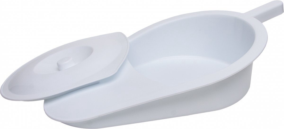 ComfiCare® Ondersteek Bedpan kunststof - Urinaal Vrouw - Wit
