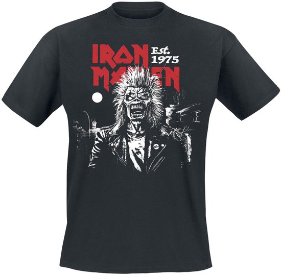 Iron Maiden Eddie Bass T-Shirt Grün - Offizieller Band-Merch Für Männer