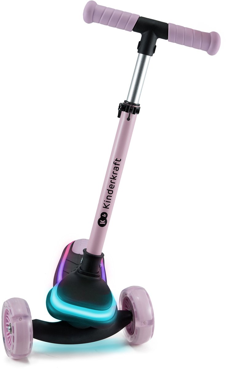 Kinderkraft Raket Kinderstep vanaf 1 jaar tot 50 kg, step, step, led