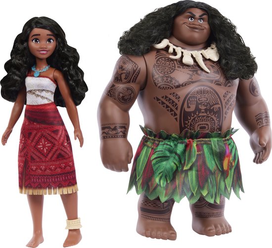 DISNEY PRINCESS Coffret Duo VAIANA de Vaiana et Maui JDD43 bol