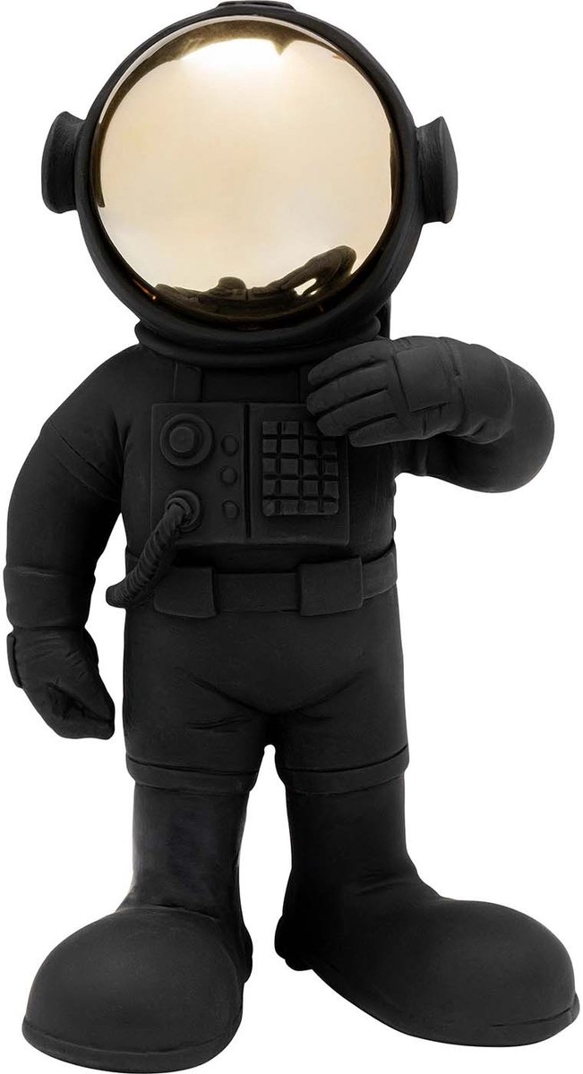 Decofiguur Welcome Astronaut Black 27cm