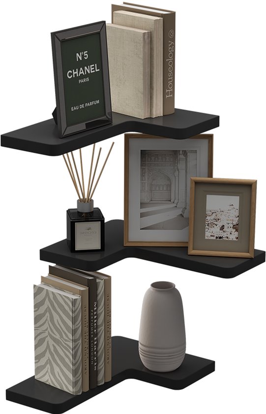 Boekenkast wit Brummen 260 x 240cm - Kasten van de Koning