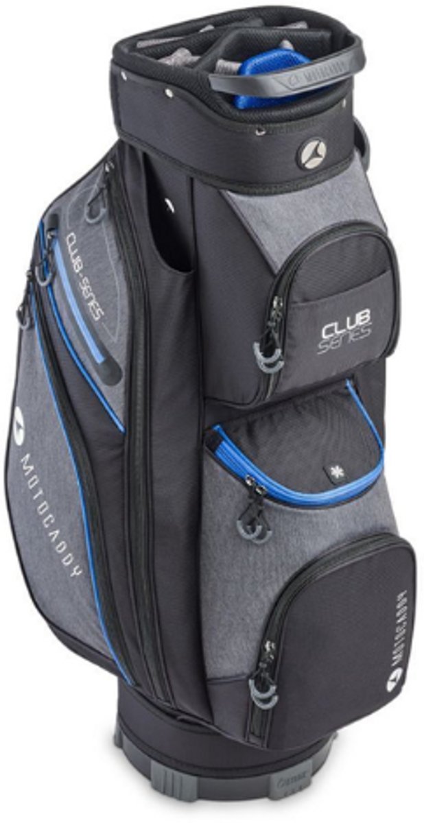 Motocaddy Club Series Cart Bag 2024 Charcoal/Blauw van Merkloos — afbeelding 2