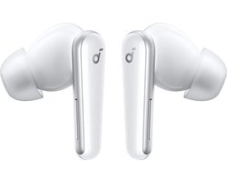 soundcore Liberty 5 by Anker, draadloze oordoppen met noise-cancelling, 2x sterkere stemonderdrukking, realtime adaptieve noise canceling, snelladen, Dolby Audio, heldere gesprekken met 6 microfoons en AI, lange batterijduur
