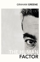 Graham Greene, "The Human Factor", close-up van een oog en wenkbrauw.