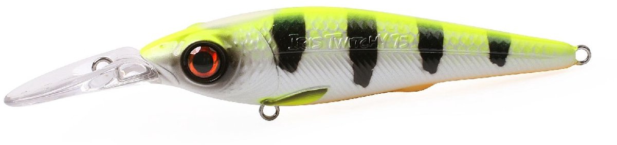 Spro Iris Twitchy 7,5 cm 8,5 gr Hot Perch
