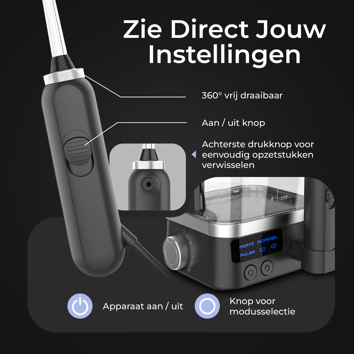 Dentect Waterflosser - Neusdouche thumbnail 3