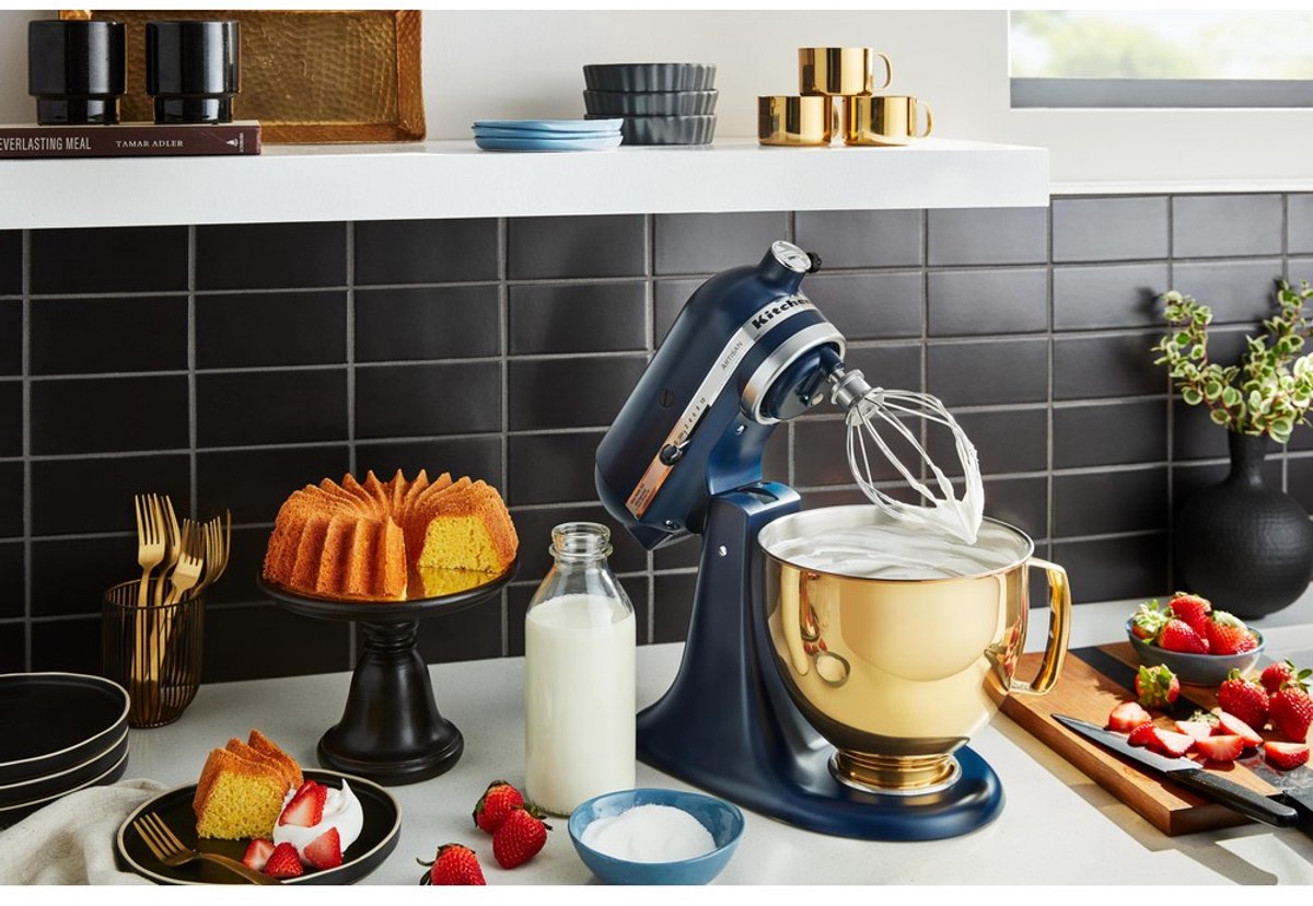 KitchenAid Artisan 5KSM175PSEIB - Standmixer 4,8L Ink Blauw thumbnail 3
