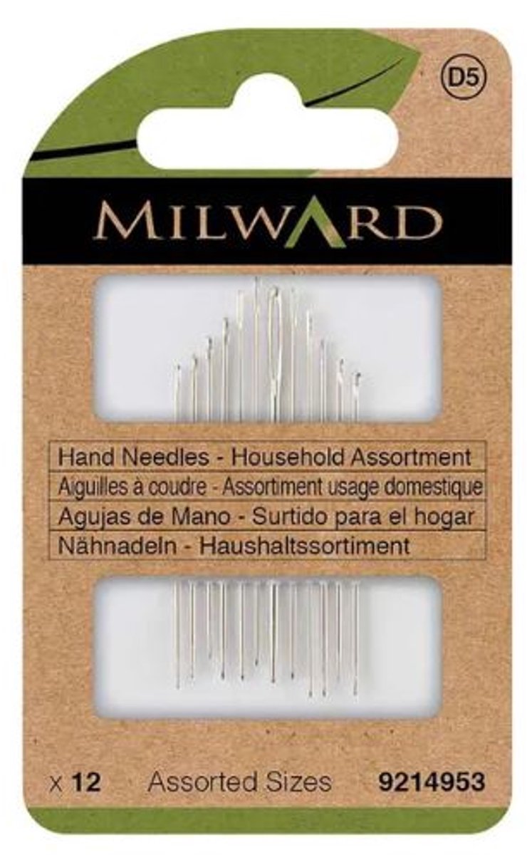 Milward Huishoudnaainaalden assortiment