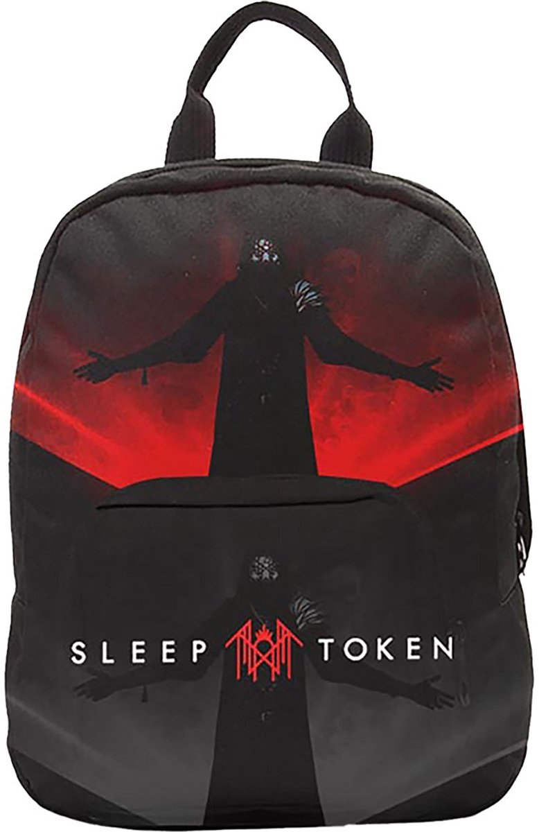 Rocksax Sleep Token - Red Light Minirugzak - Zwart