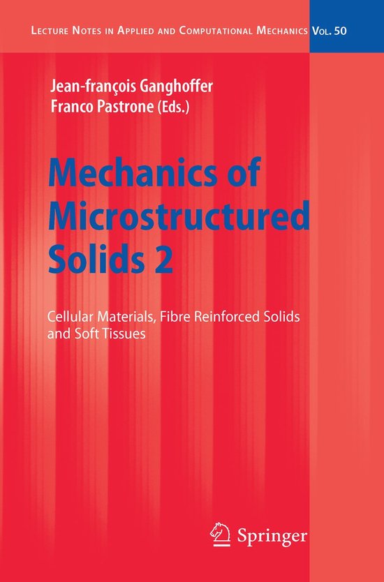 Mechanics Of Microstructured Solids 2 - cover