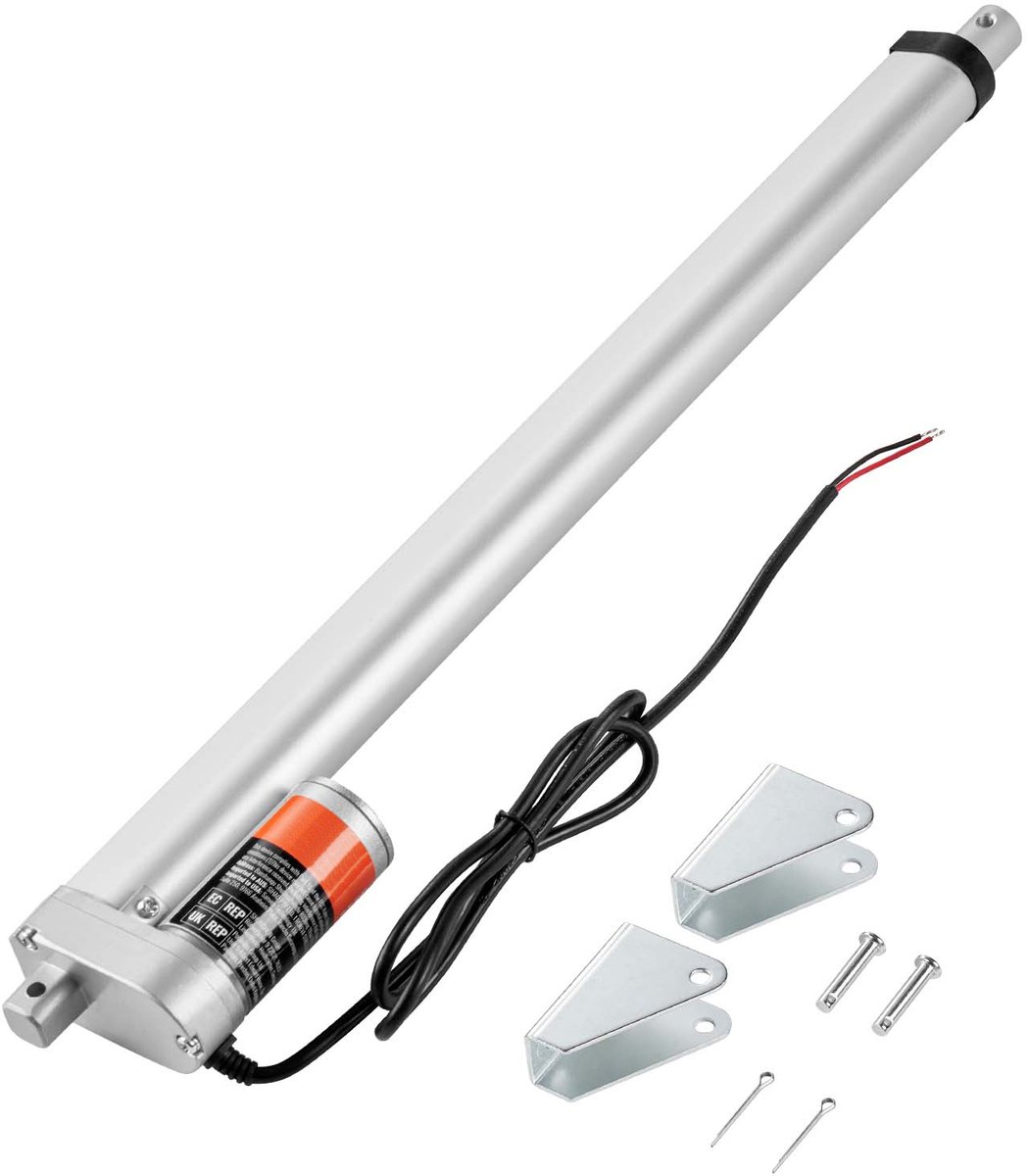 Xiuganpo 150 Mm Linear Actuator, 12V DC Built-in Limit Switch, Mini