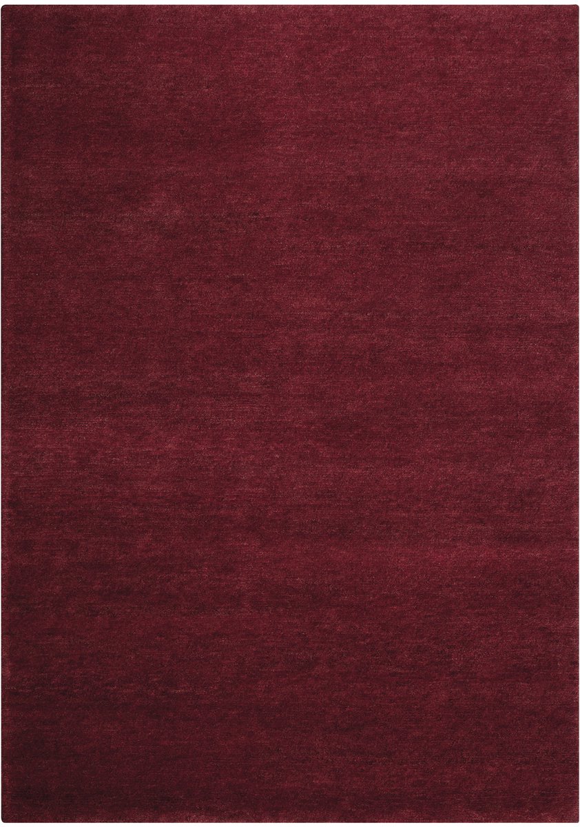 Lino Heritage Red Tapijt 170x240cm – Handgeknoopt Design Vloerkleed - Luxe Tapijt voor Woonkamer, Slaapkamer, Eetkamer - Hangeknoopt Vloerkleed – 100% Handgesponnen Wol – 4,5 kg/m² - 57.800 knopen/m² - 15mm dik
