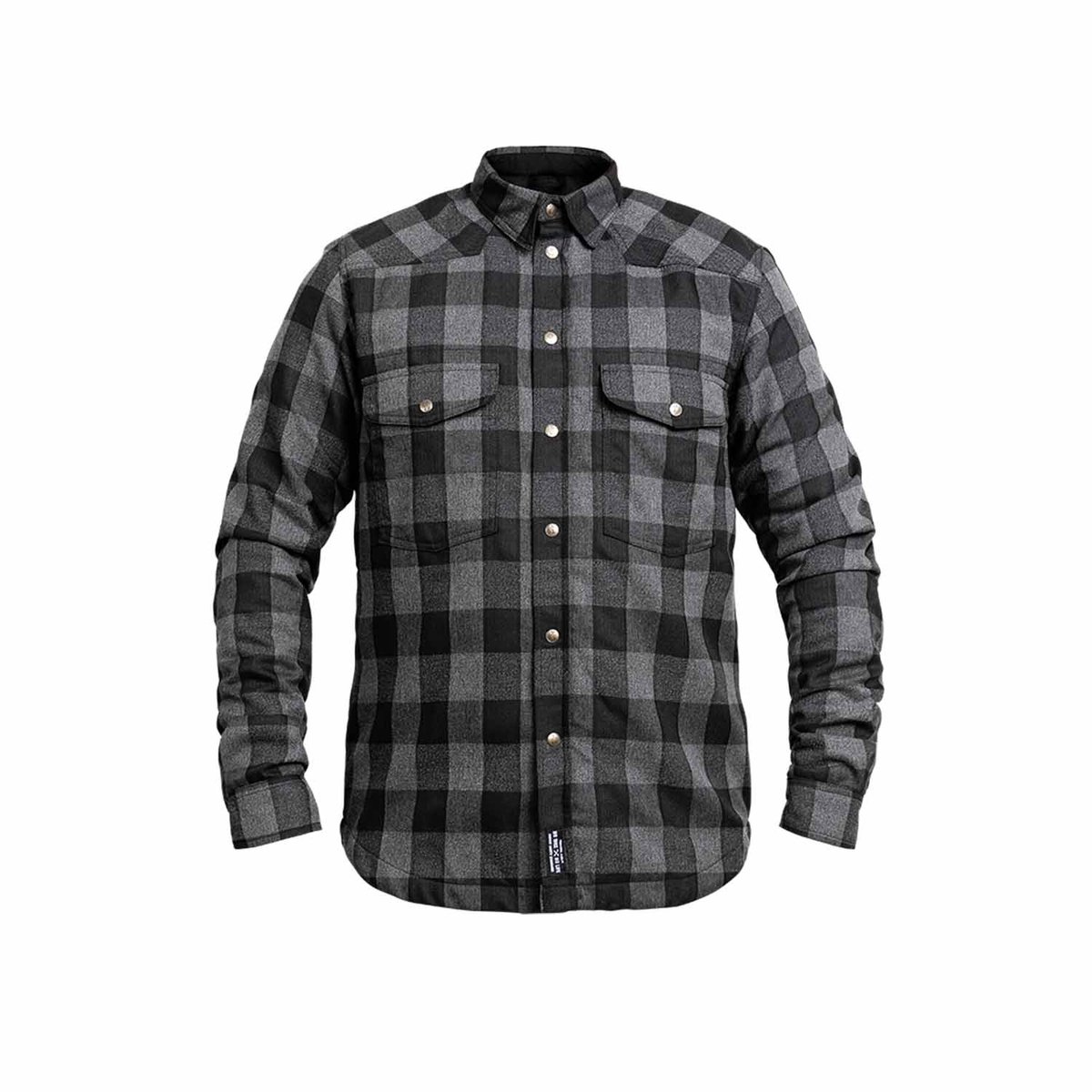 John Doe Motoshirt Grijs Zwart XTM -