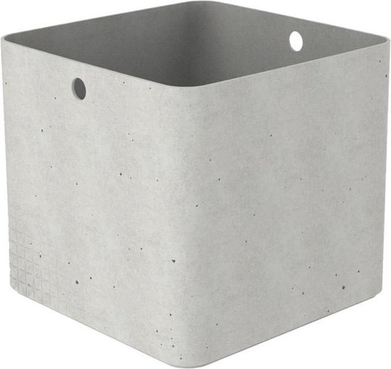 touw Wortel Prestigieus Curver Beton box XL - 18L - lichtgrijs | bol.com