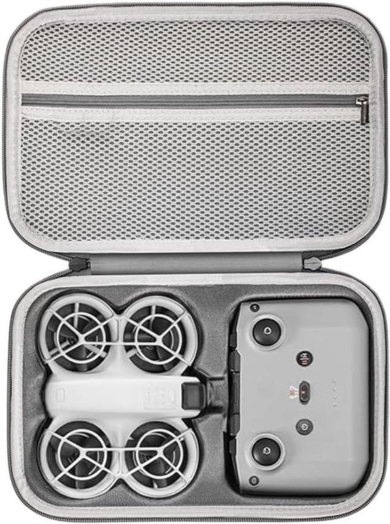 Protection Drone Sacoche Transport BRDRC Orange Pour DJI Neo - Compatible Fly More Combo & Télécommande RC-N3 Drone Dji Neo