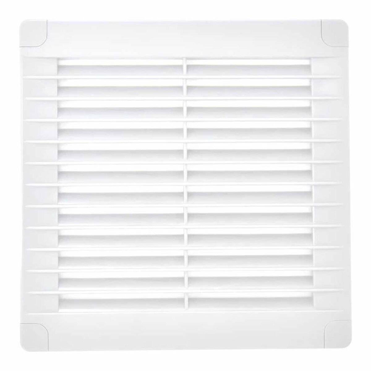 Ventilatierooster EDM 87702 Wit 15 x 15 cm