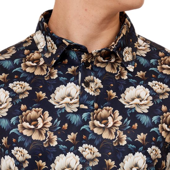 Func Factory mannen Polo light flower maat L van Func Factory — afbeelding 3