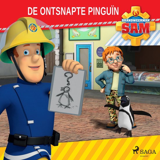 Brandweerman Sam - De ontsnapte pinguïn - cover