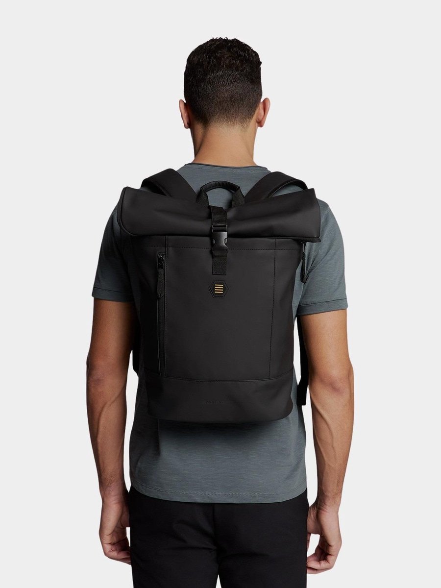 No Excess Tas Zwart BACKPACK/020