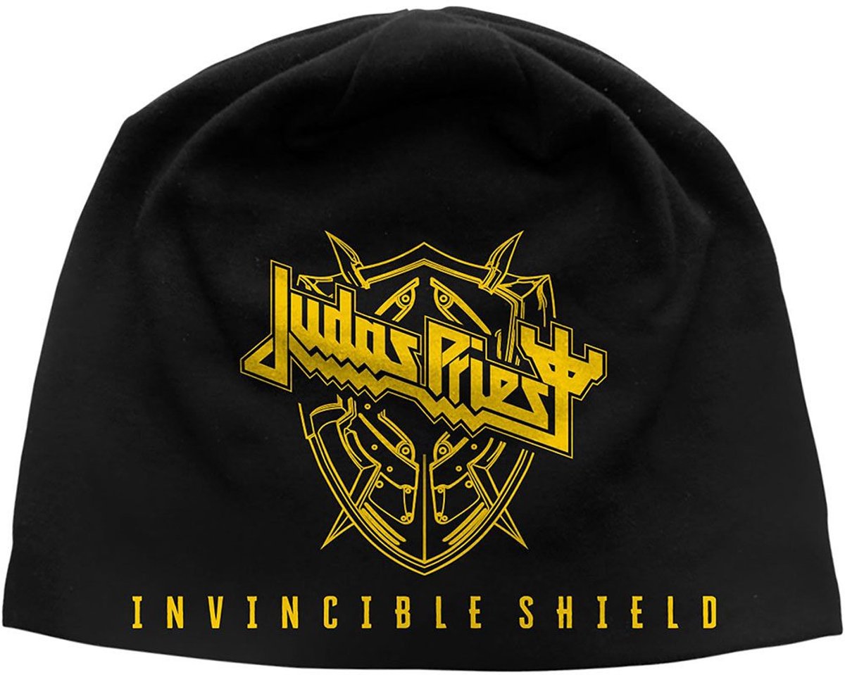 Judas Priest - Invincible Shield JD Print Beanie Muts - Zwart