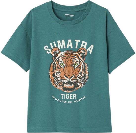 Vertbaudet T-shirt motif tigre garçon