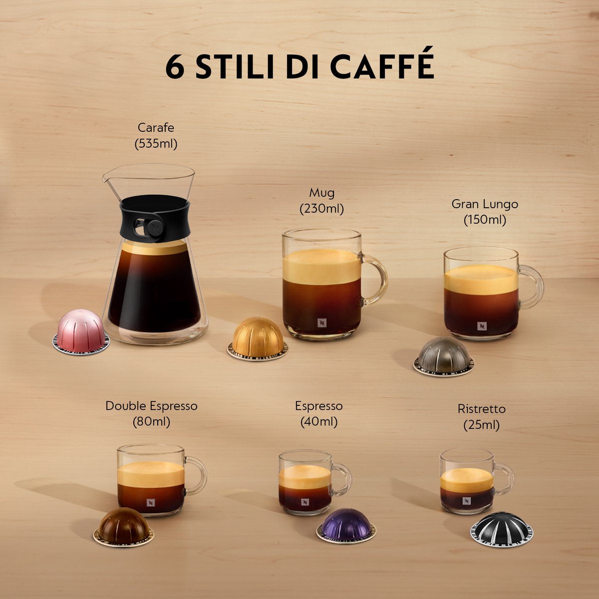 De'Longhi Nespresso Vertuo Lattissima ENV300.B - Koffiecupmachine - Zwart thumbnail 8