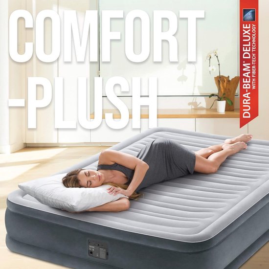 Comfort Plush Luchtbed met Ingebouwde Pomp - Twijfelaar 137x191cm van Merkloos — afbeelding 3