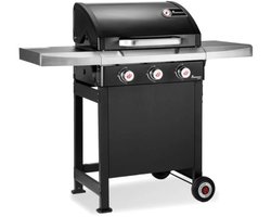 GasBBQ Landmann Trexon PTS 3.1 Zwart - 4 branders - Inclusief gasslang - Gas bbq barbecue