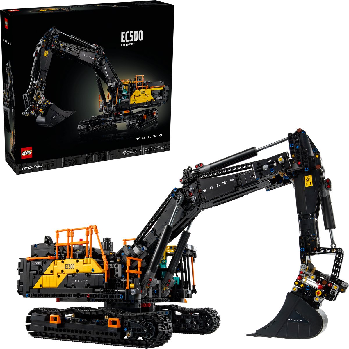LEGO® Technic Volvo EC500 Hybrid Graafmachine - 42215 — afbeelding 22