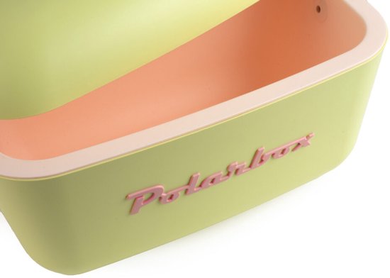 Polarbox Koelbox met schouderband 20L - 46x32x30cm - Lime-Lilac van Polarbox — afbeelding 3