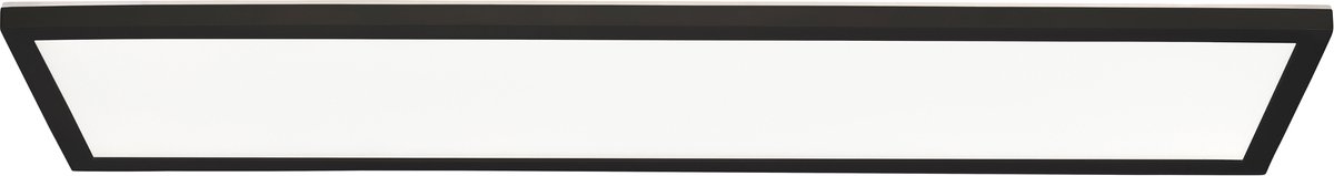 Brilliant Sorell - Plafondlamp Badkamer - LED 24W - CCT - Dimbaar - Afstandsbediening - Zwart/Wit