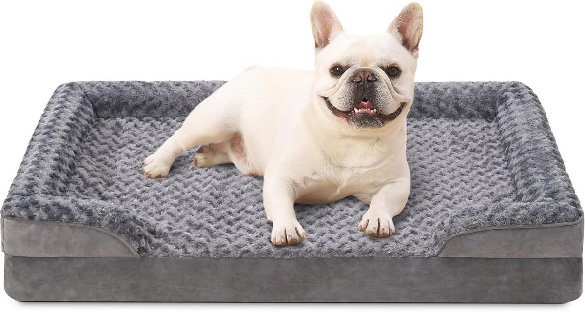Orthopedisch hondenbed voor kleine honden - afneembaar, wasbaar, waterdicht en comfortabel