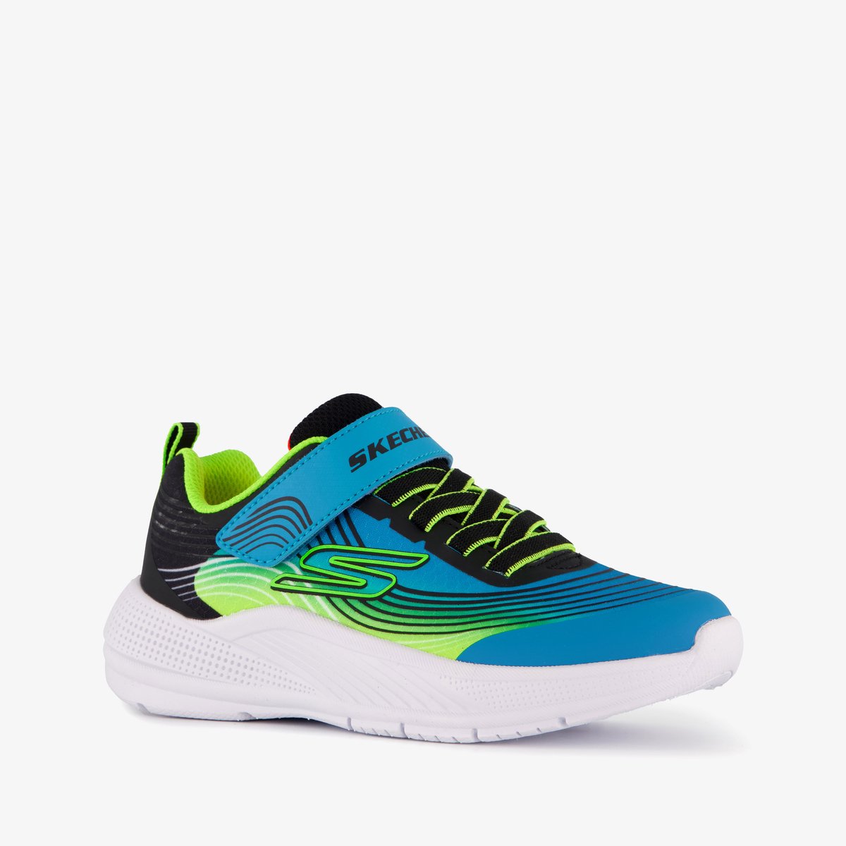 Skechers Microspec Advance sneakers blauw