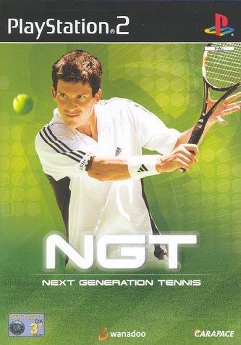 NGT Next Generation Tennis PS2 Games