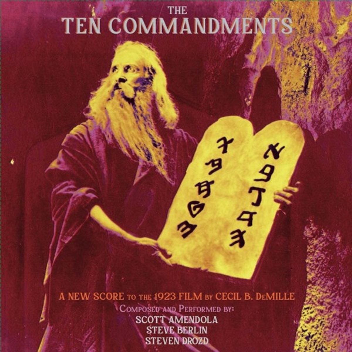 Scott Amendola, Steve Berlin & Steven Drozd - The Ten Commandments (2 LP)