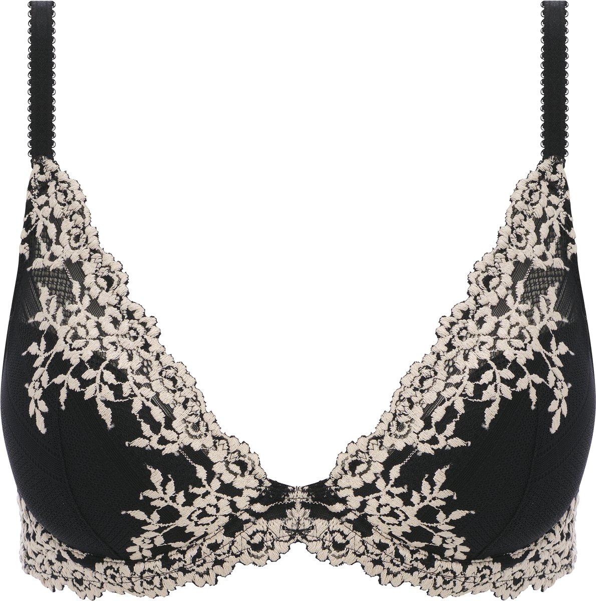 Wacoal EMBRACE LACE- Dames Full cup Beha- BLACK- Maat 70E