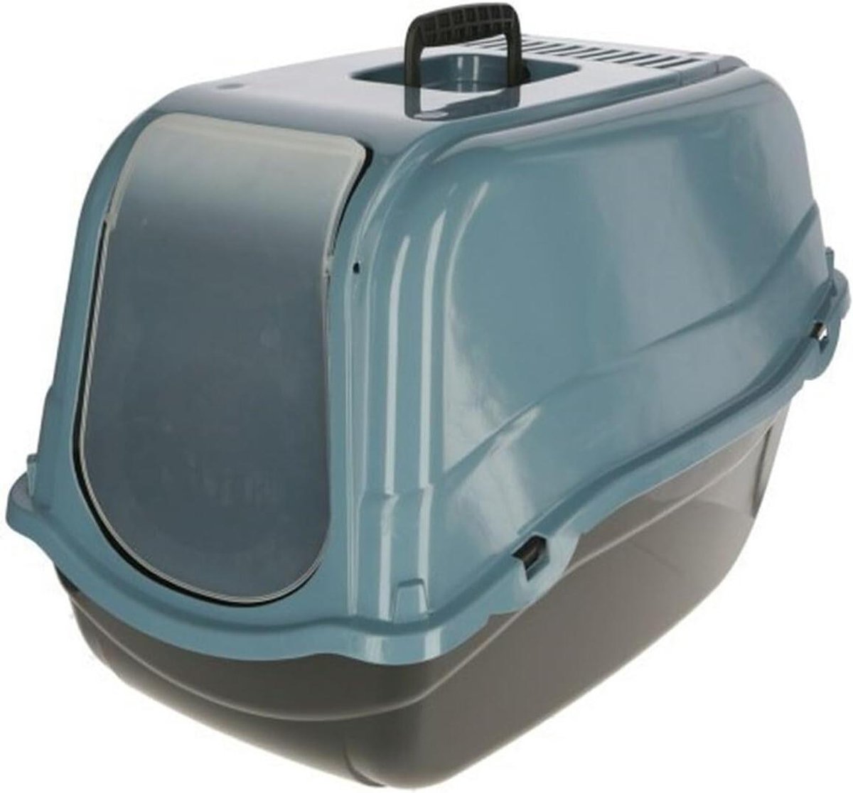 Kattenbak Emma Eco blauw/zwart 57 x 39 x 41 cm 123 kg