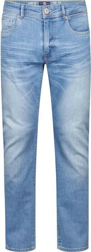 Petrol Industries - Jeans Seaham Slim Fit Everglades pour homme - Blauw - Taille W31L36