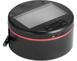 Endoscoopcamera met Drievoudige Lens en Licht, 4,3-Inch Ips-Scherm, 8+2 Lampen, 5 meter Lange Kabel, 32 GB-Kaart, Ip67 Waterdicht voor Auto's en Loodgieterswerk