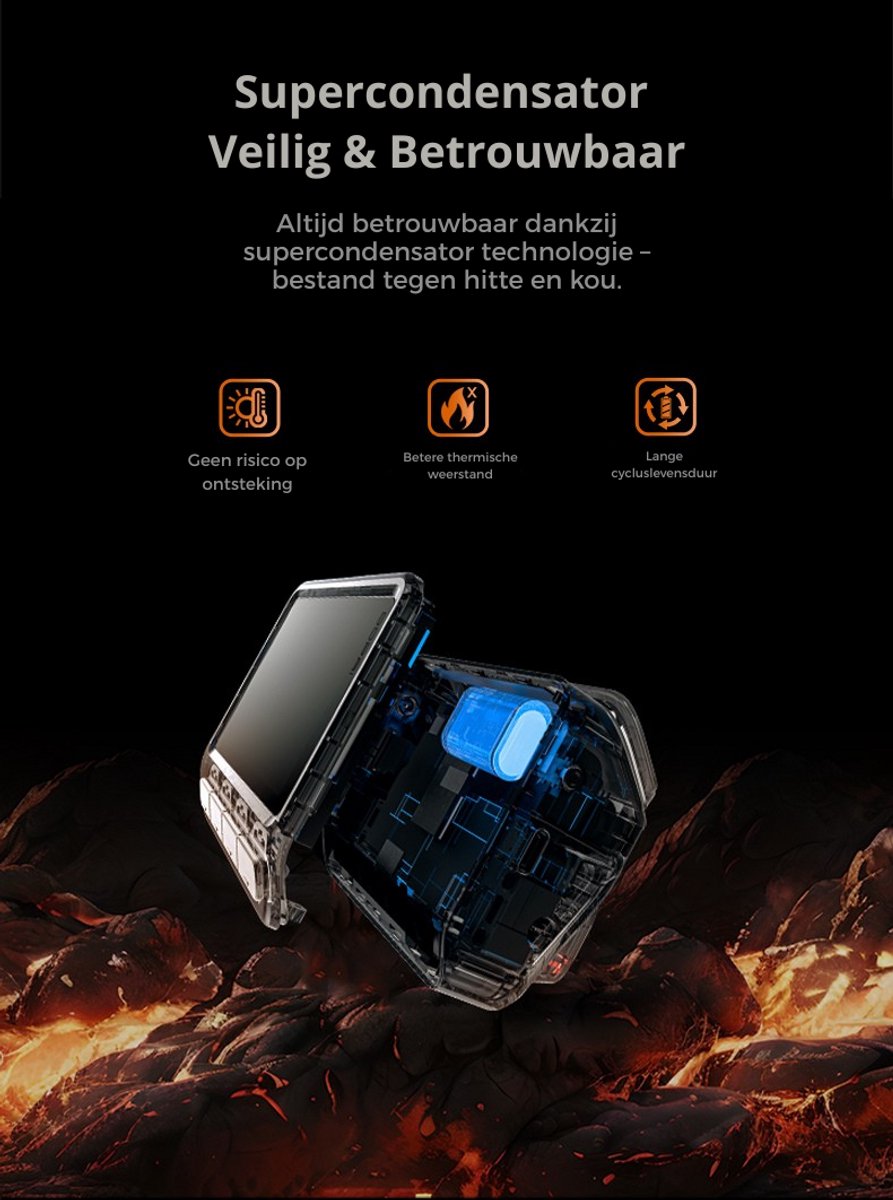 4K Ultra HD Dashcam Auto Voor en Achter Camera - GPS - 3 Inch Beeldscherm - DDPAI Z60 – foto 5
