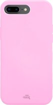 Siliconen hoesje roze geschikt voor iPhone 7 Plus / 8 Plus hoesje siliconen - Roze kleur - Hoesje geschikt voor iPhone 7 Plus / 8 Plus roze - Roze hoesje geschikt voor iPhone 7 Plu