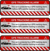 3 stuks GPS sticker anti diefstal - fiets - auto - scooter