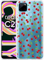 Realme C21Y Hoesje Kersen - Designed by Cazy