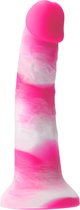 Colours - Siliconen dildo Yum 17 cm - Roze