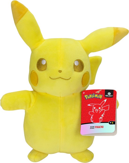Pokémon Knuffel Pikachu Junior 20 Cm Pluche Geel | bol.com
