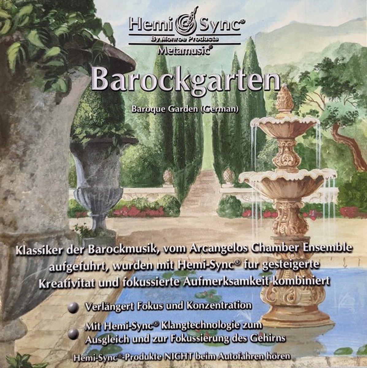 The Arcangelos Chamber Ensemble - Barockgarten (German Baroque Garden) (CD) (Hemi-Sync)
