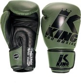 King (kick)bokshandschoenen Platinum 3 Groen/Zwart 10oz