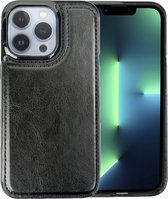 ShieldCase geschikt voor Apple iPhone 13 Pro wallet case - zwart